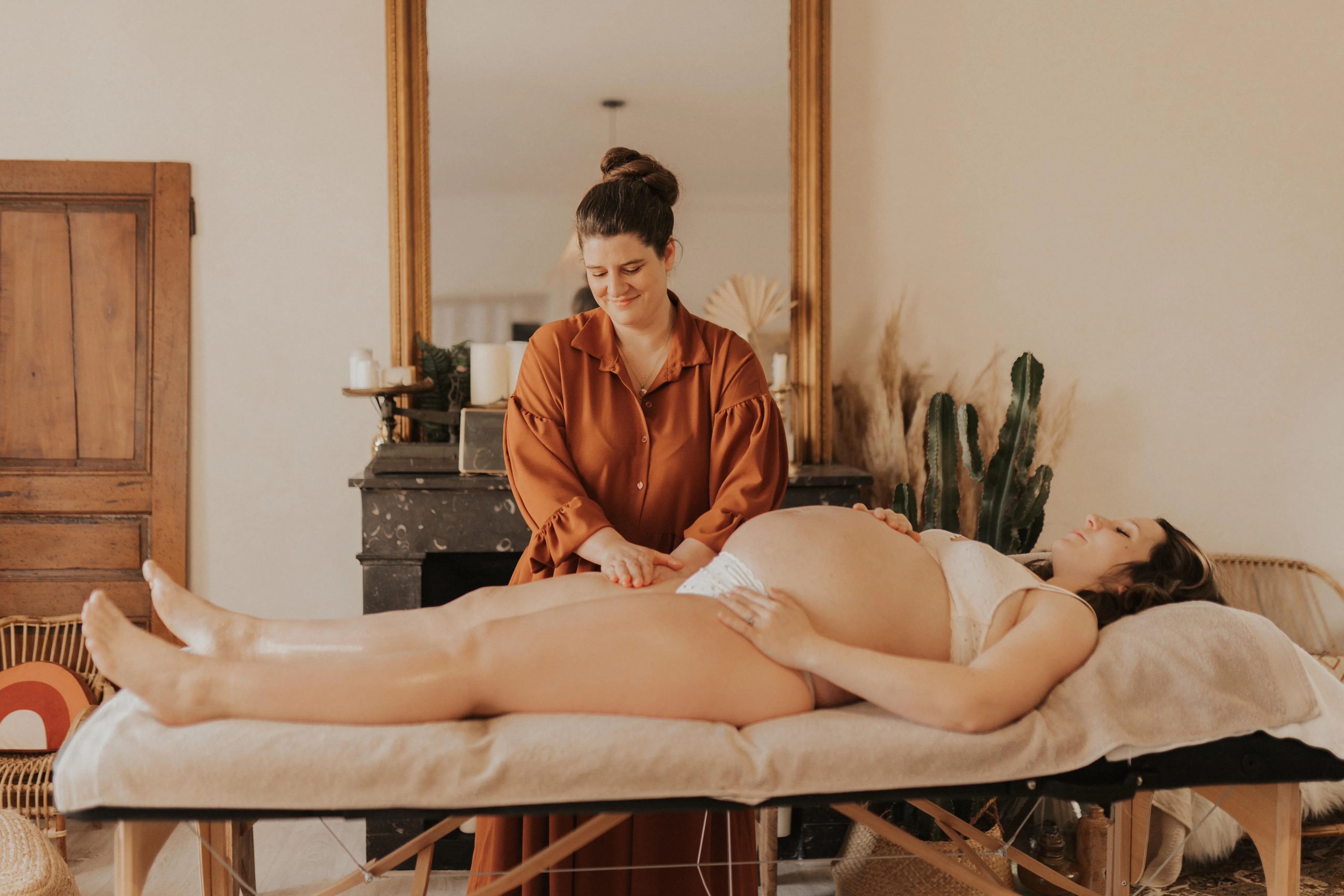 Portrait de Amandine Ferreira, maman et praticienne experte